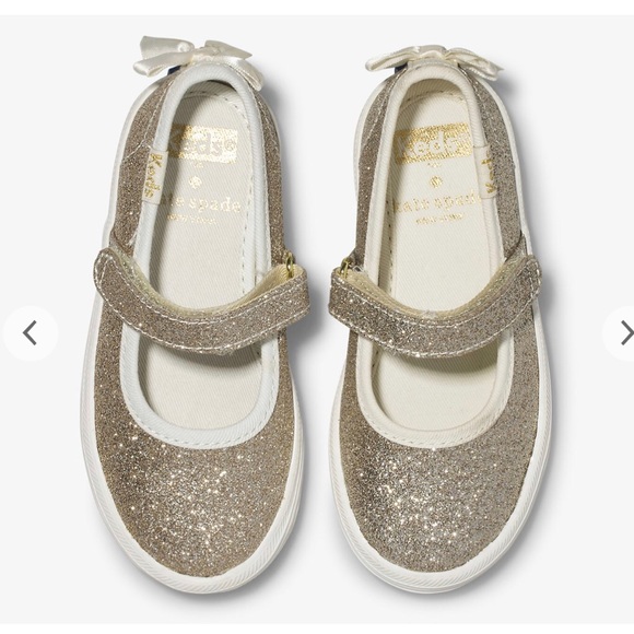 kate spade Other - Keds x Kate Spade Girls Glitter Sneaker